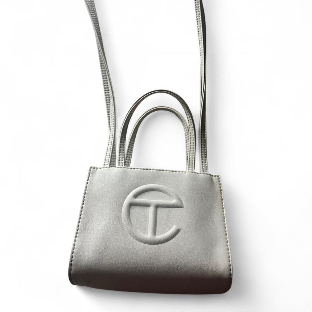 Telfar White Mini Bag